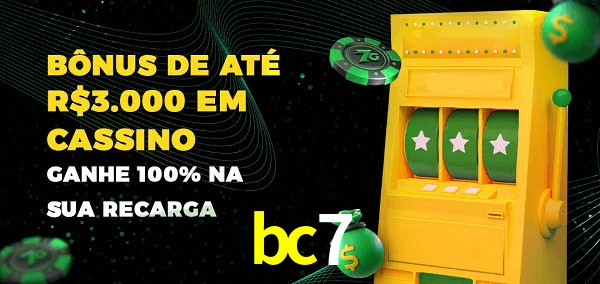 bc7 melhor bônus de depósito